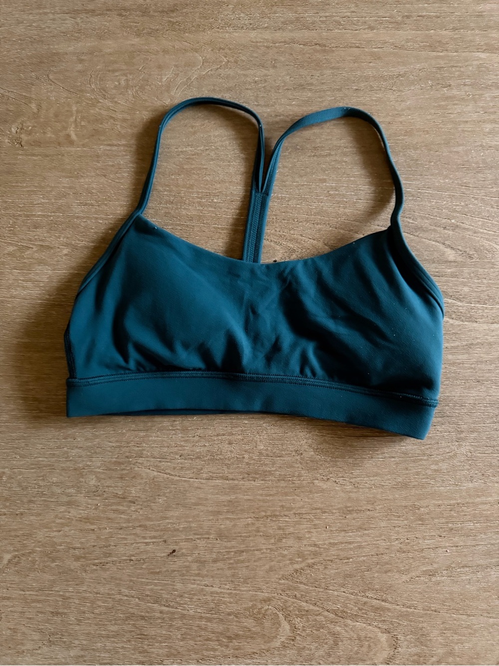 lululemon athletica Flow Y Bra Deep Teal